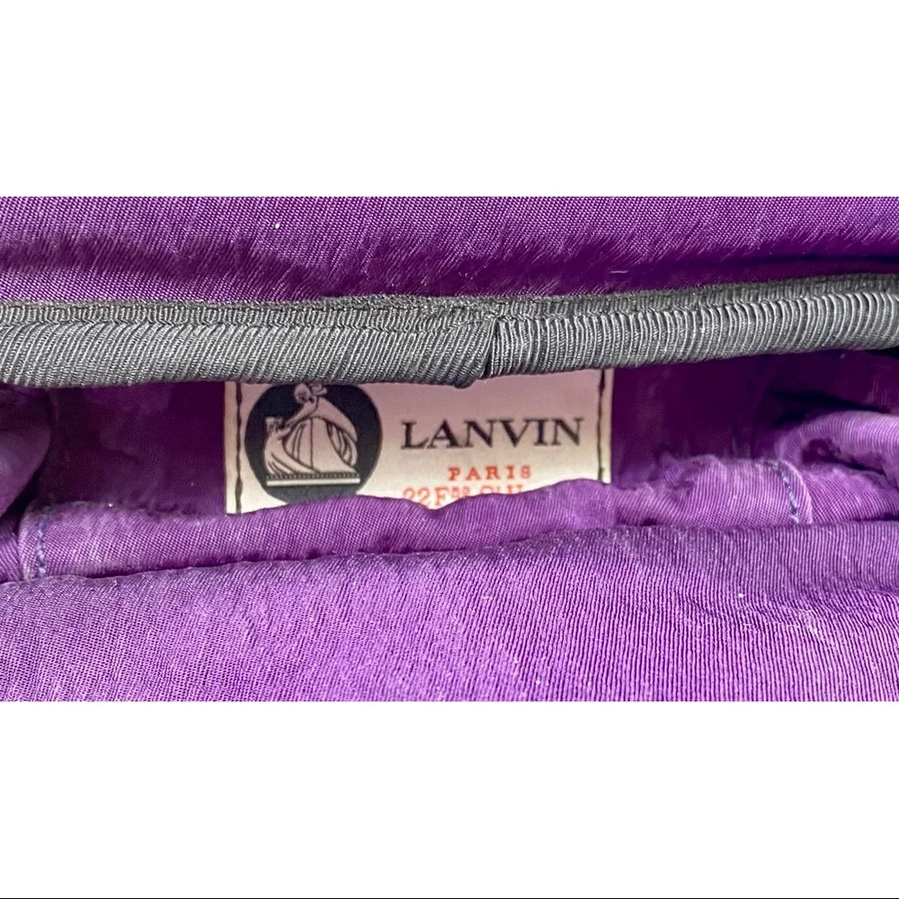 Lanvin Rare Tasseled Cosmetic Bag